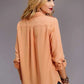 Stetson Jacket Style (Orange) - Women's Blouse