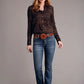 Stetson 1860 Bandana Print (Brown) - Women's Blouse