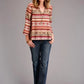 Stetson 01060 Sunset Serape (Multi) - Women's Blouse