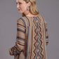 Stetson 2187 Sand Serape V-Neck (Tan) - Women's Blouse