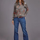 Stetson 2188 Vintage Tapestry (Grey) - Women's Blouse