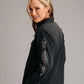 Stetson Boyfriend Fit (Black) - Women's Denim Shirt