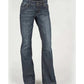 Stetson 214 Stretch Trouser Fit Dark Wash w/ S Pocket- Women's Jeans