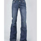 Pantalón vaquero Stetson 214 de mujer con ajuste estilo Trouser y bolsillo con costura diagonal