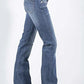 Stetson 816 Classic Boot Cut Half Circle Pocket ( Denim Light Wash )- Women's Jeans