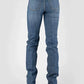 Stetson 915 High Rise Straight Fit (Medium Wash) - Women's Jeans