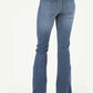 Stetson 921 High Waist Flare Fit (Brown/Medium Wash) - Women's Jeans
