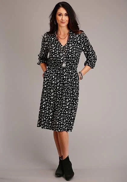 Stetson 1417 Southwestern Ditzy (Grey) - Women's Dress