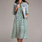 Stetson Floral Sleeveless Dress (Jade) - Women's Long Dress