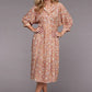Stetson Sunset Floral Dress (Pink) - Women's Long Dress