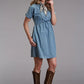 Stetson Light Weight Denim Dress - Women's Dress