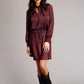 Stetson 1763 Poly Satin (Wine) - Women's Skirt