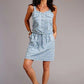 Stetson Schiffli Tencel (Blue) - Women's Skirt