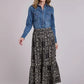 Stetson Bandana Patchwork (Black) - Women's Skirt