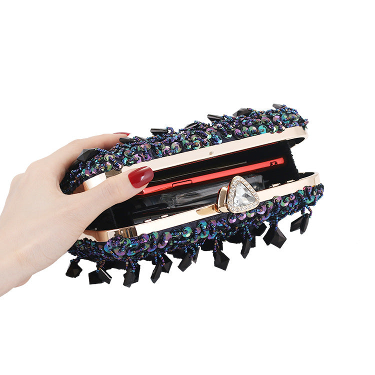 Women's Dinner Pearl Banquet Clutch Dress Bags