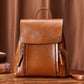Women's Cool Genuine Leather Retro Trendy Backpacks