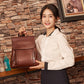 Women's Cool Genuine Leather Retro Trendy Backpacks