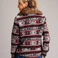 Stetson Aztec Blanket (Red) - Women's Blazer Jacket