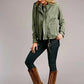Stetson Twill Zip (Olive) - Women's Bomber Jacket