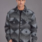 Stetson Aztec Flannel (Black) - Men's Wool Jacket