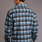 Stetson Plaid Flannel (Blue) - Men's Wool Shirt Jacket