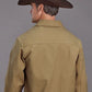 Stetson Stretch Canvas (Brown) - Men's Jacket