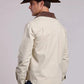 Stetson Lined Twill (Tan) - Men's Shirt Jacket