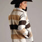 Stetson Earthtone Plaid - Women's Oversized Jacket