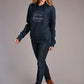 Stetson Desert Mountain (Navy) - Women's Hoodie Sweatshirt