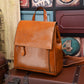 Women's Large Capacity Genuine Leather Retro Fashion Backpacks