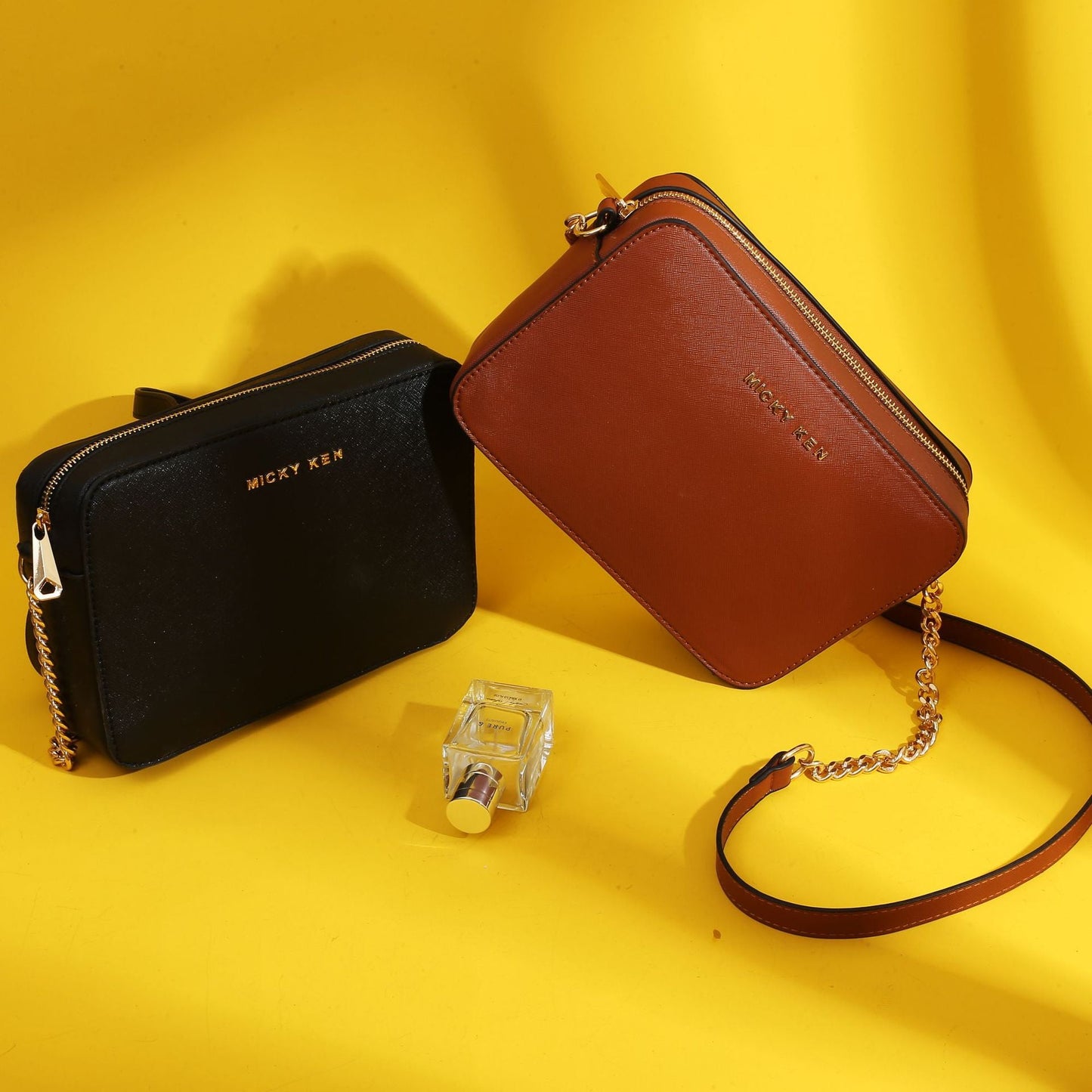 Women's Chain Korean Style Fashion Pouch Small Square Bags