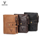 Famous Artisan Leather Short Zipper Button Multiple Men's Wallets