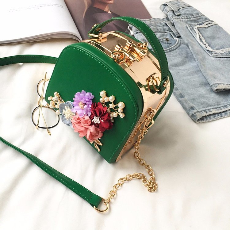 Korean Style Metal Fashion For Dinner Bags