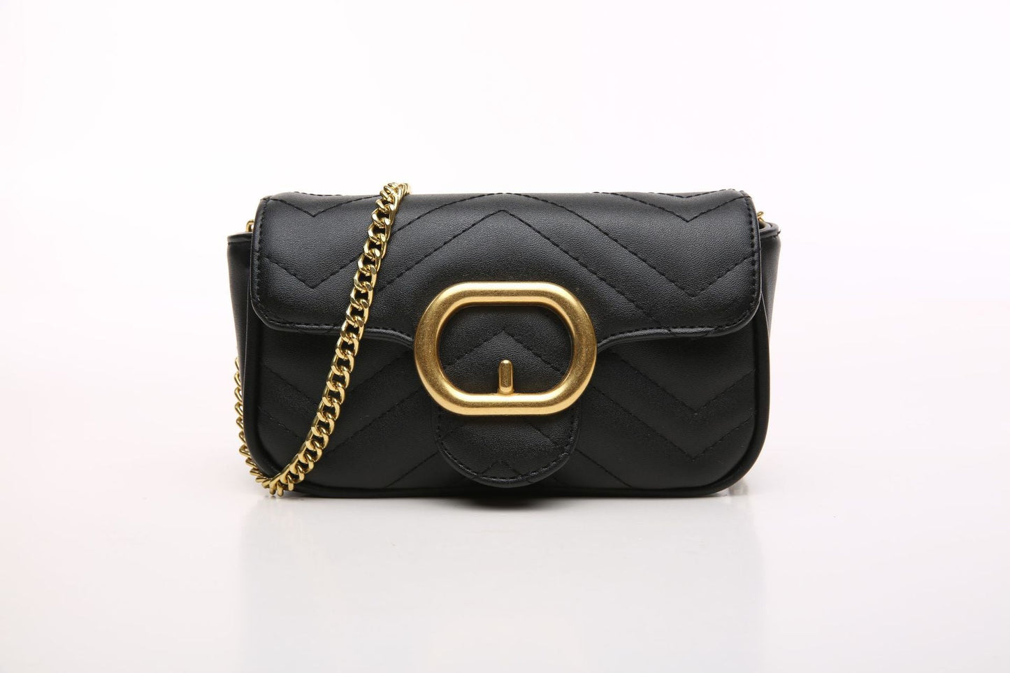 Women's Stylish British Style Classic Iron Chain Crossbody Bags