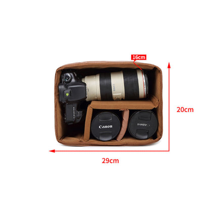 Liner Shockproof Portable Graphy Lens Storage Bags