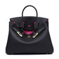 Women's First Layer Cowhide Genuine Leather Portable Handbags