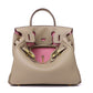 Women's First Layer Cowhide Genuine Leather Portable Handbags