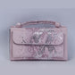 Women's Korean Style Wrist Snake Pattern Clutch Ladies Wallets