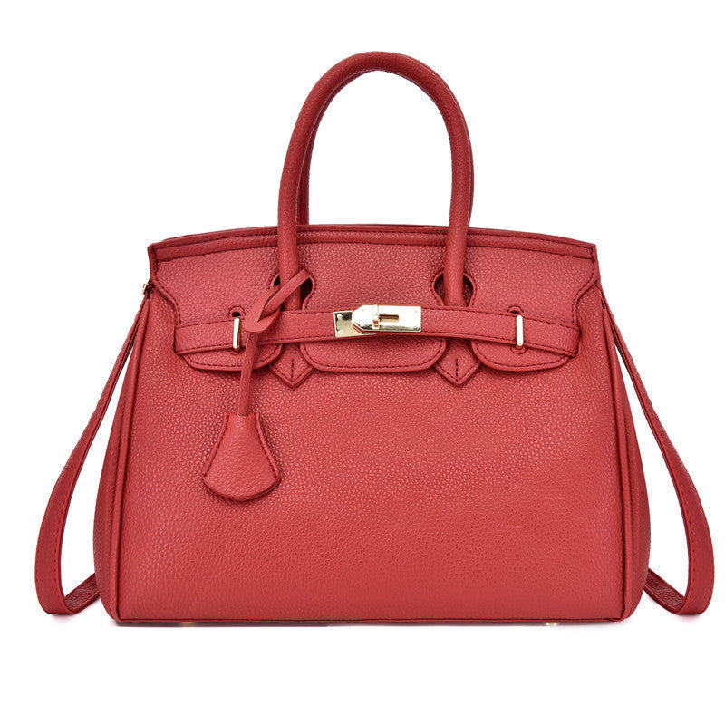 Women's Durable Simple Solid Color Fashion Shoulder Bags