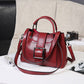 Women's Oil Wax Leather Large Capacity Soft Shoulder Bags