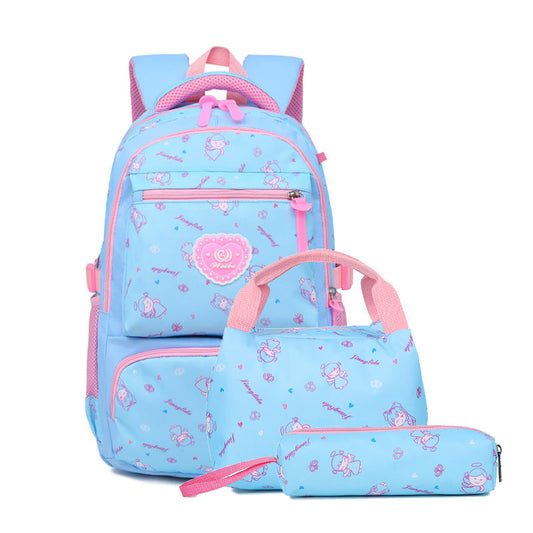 Mochilas de Nailon de Dibujos Animados de Tres Piezas Impresas Secundarias