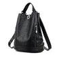 Women's Leather Large Capacity Sheepskin Mother Fashion Backpacks