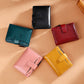 Women's Retro Leather Short Korean Style Multifunctional Ladies Wallets