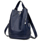 Women's Leather Large Capacity Sheepskin Mother Fashion Backpacks