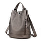 Women's Leather Large Capacity Sheepskin Mother Fashion Backpacks