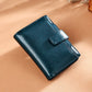 Women's Retro Leather Short Korean Style Multifunctional Ladies Wallets