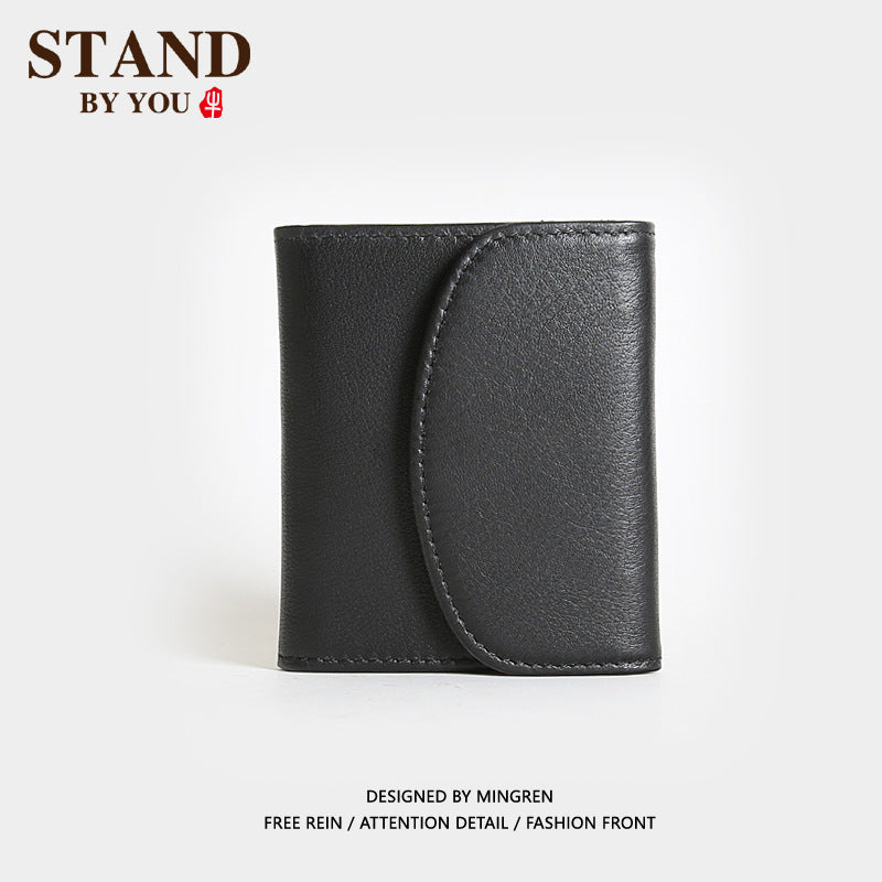 Men's Short Retro Large Capacity Driving License Men's Wallets