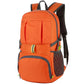 Men's Leisure Printed Foldable Portable Hiking Lightweight Backpacks