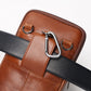 Men's Leather Mini Mobile Retro Cowhide Pannier Men's Waist Packs