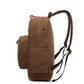 Men's Solid Color Large Capacity Leisure Korean Backpacks